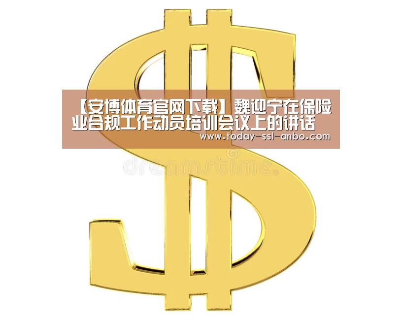 【安博体育官网下载】魏迎宁在保险业合规工作动员培训会议上的讲话(图4) 安博体育官网下载